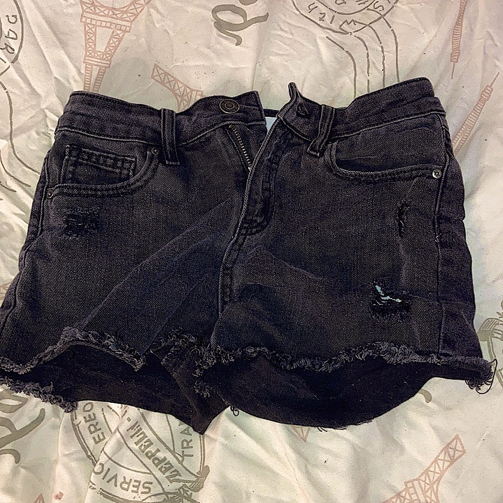 (Black Short Shorts)